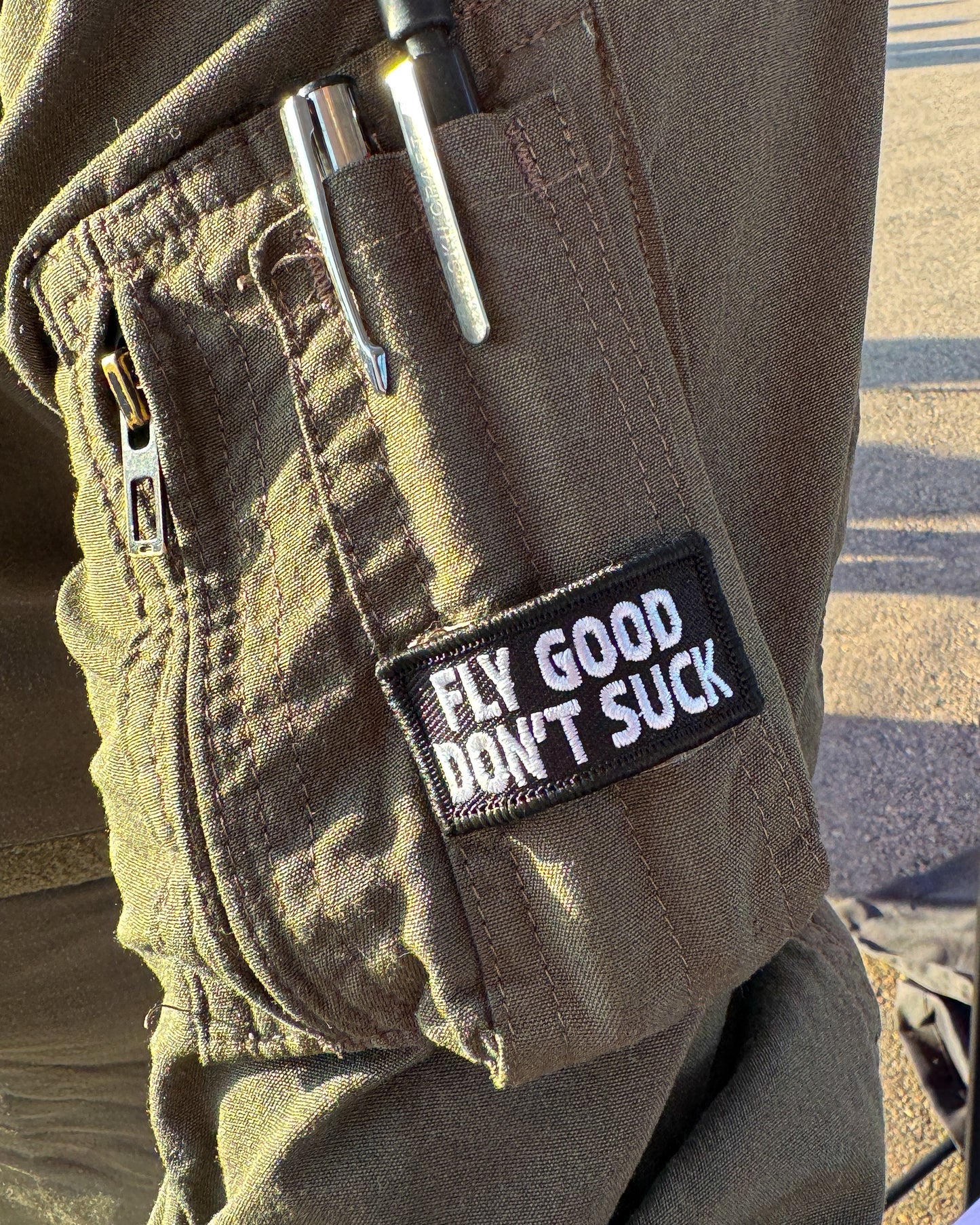 BLACK FLY GOOD DON'T SUCK PATCH