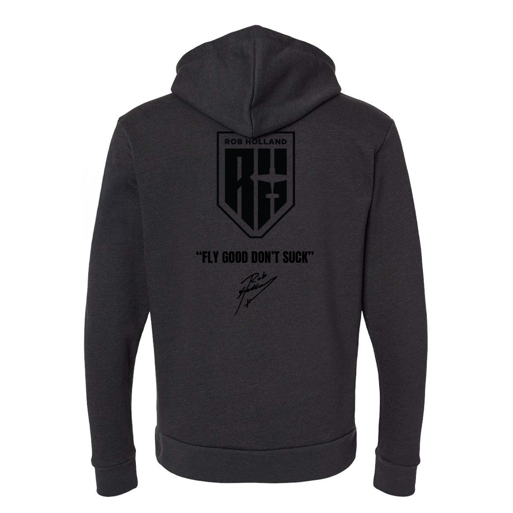 RH AEROSPORTS AUTOGRAPH HOODIE - Graphite