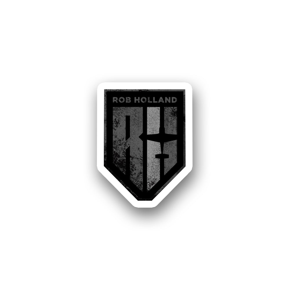Rob Holland Aerosports distressed logo sticker