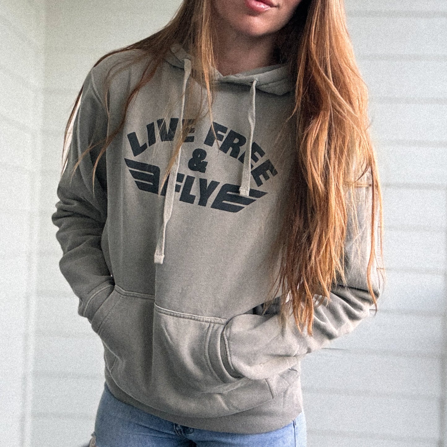 LIVE FREE & FLY HOODIE
