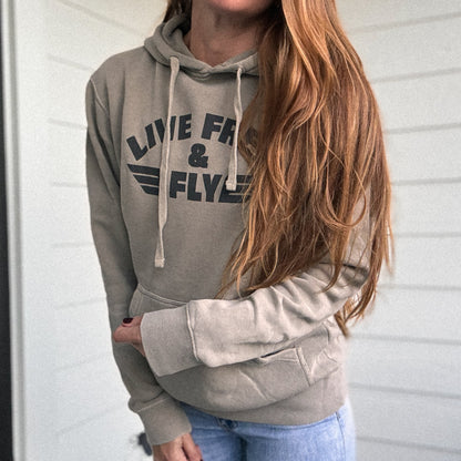 LIVE FREE & FLY HOODIE