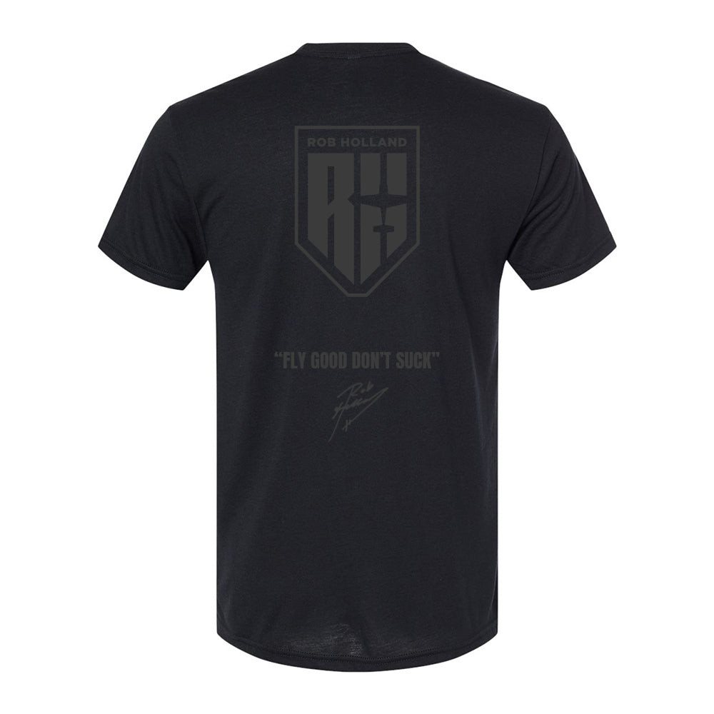 RH Aerosports Autograph Tee - Black