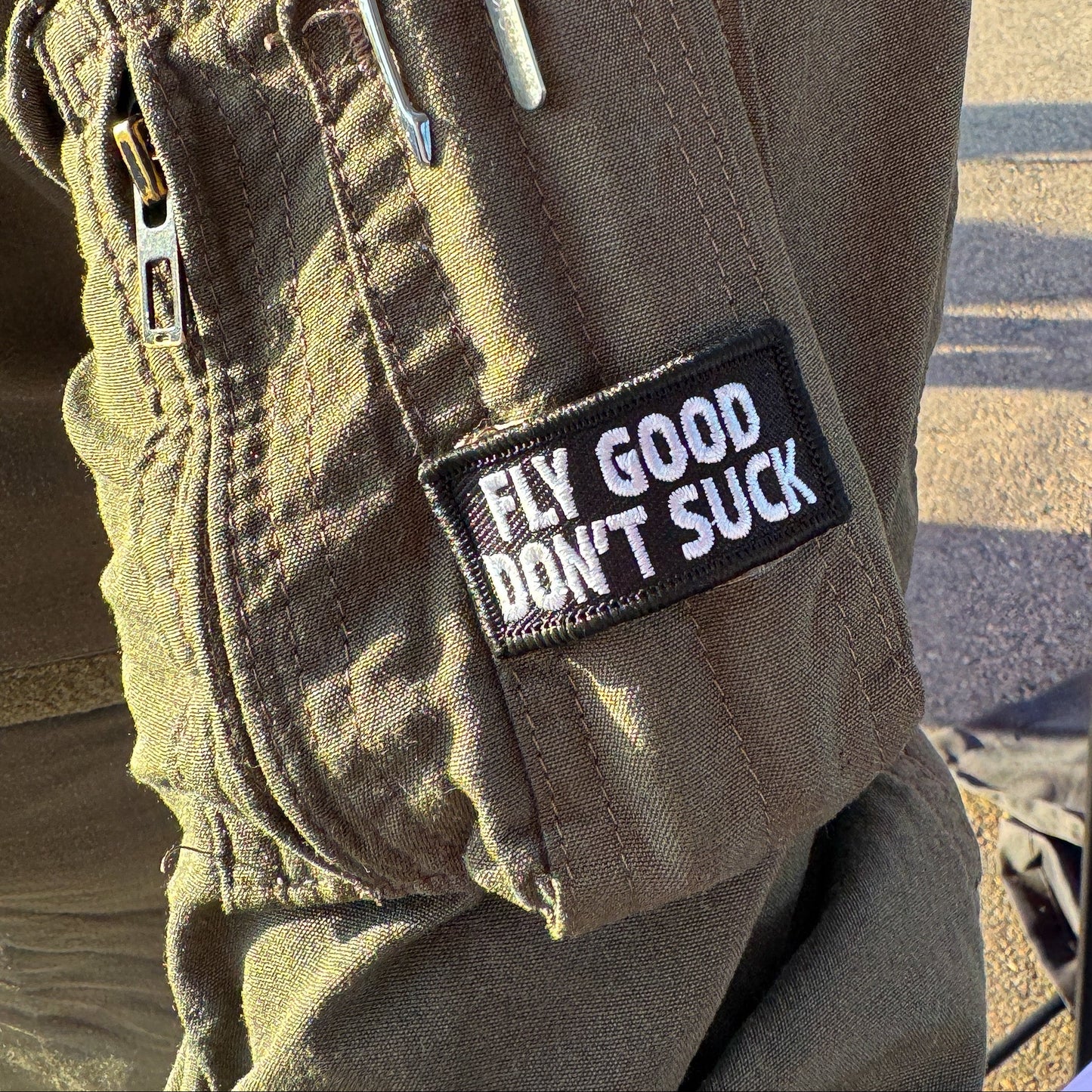 BLACK FLY GOOD DON'T SUCK PATCH