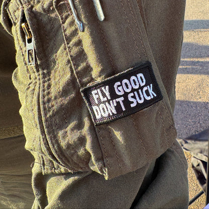 BLACK FLY GOOD DON'T SUCK PATCH