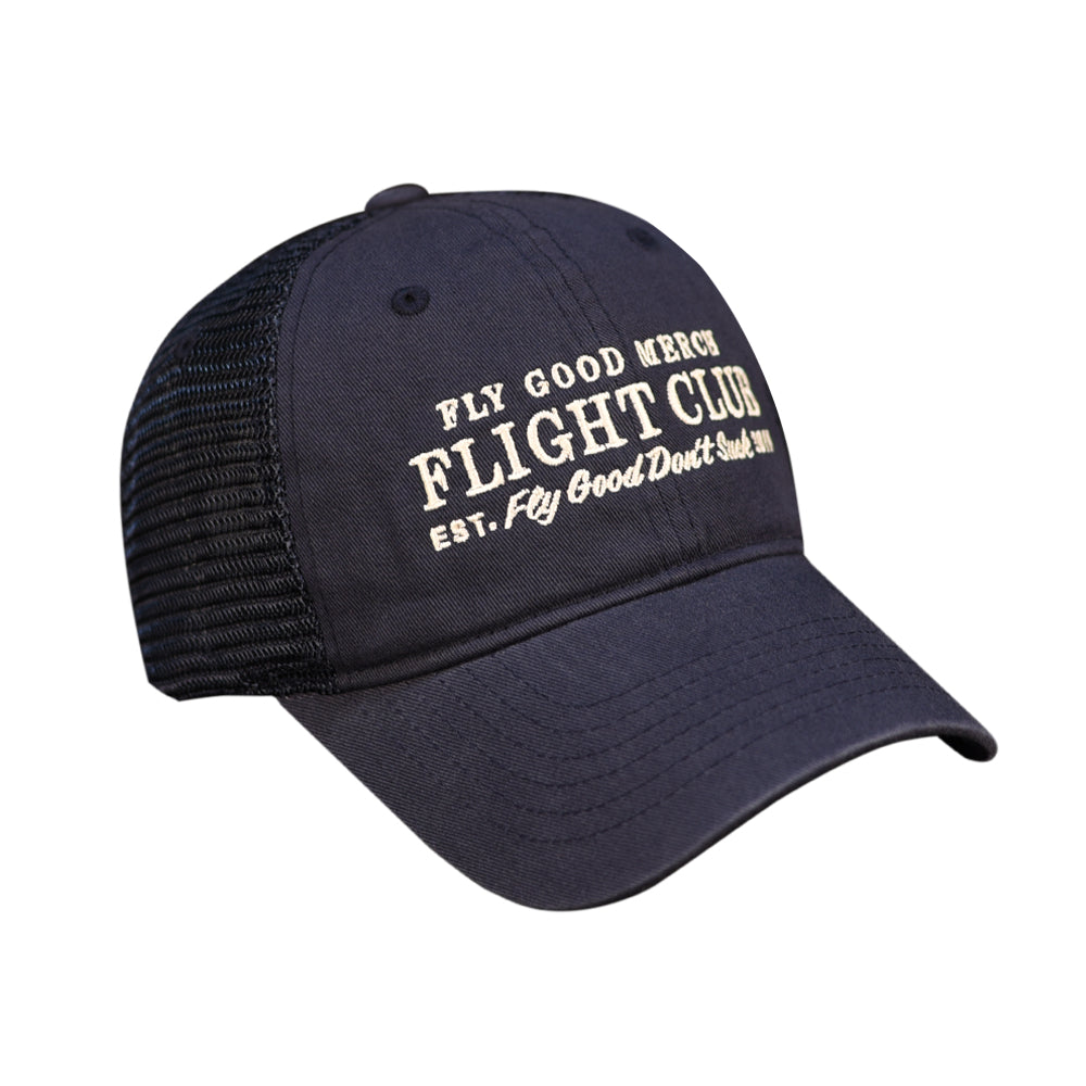 FLIGHT CLUB HAT - Navy Blue