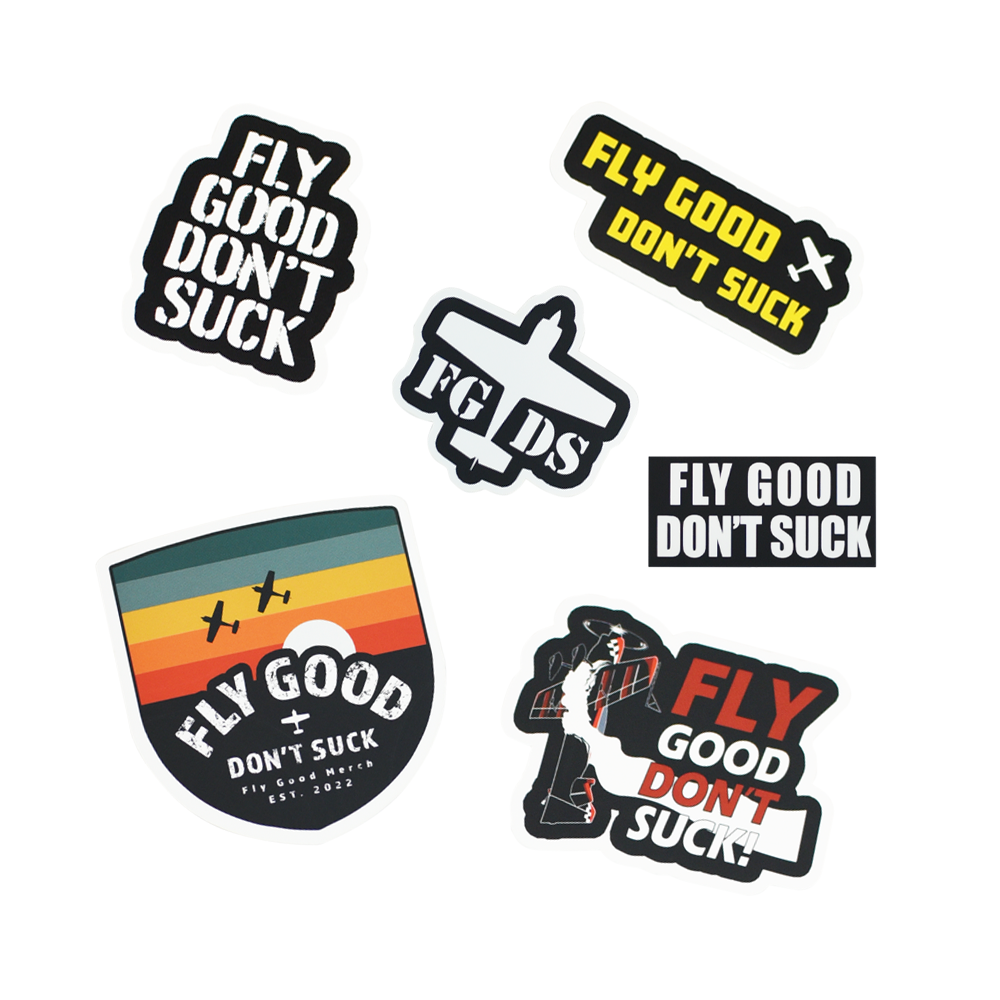 FLY GOOD STICKER PACK