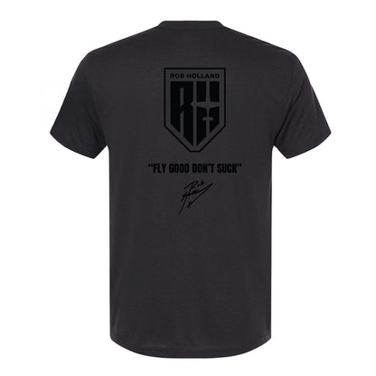RH AEROSPORTS AUTOGRAPH TEE - Graphite