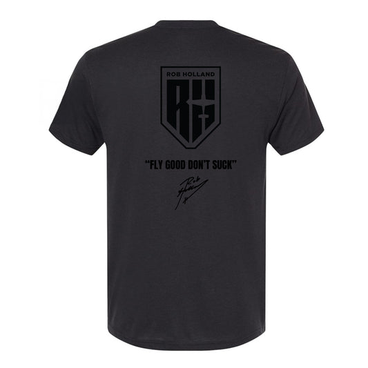 RH AEROSPORTS AUTOGRAPH TEE - Graphite