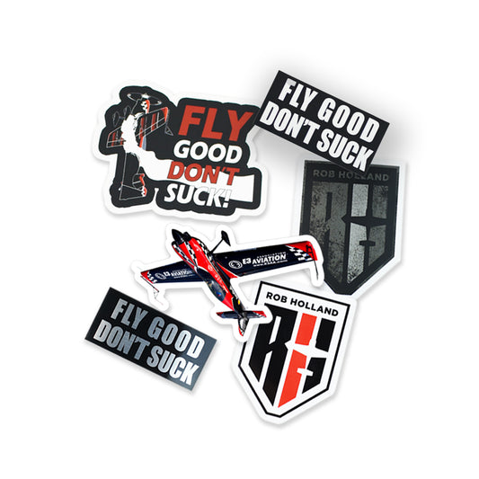 ROB HOLLAND AEROSPORTS STICKER PACK